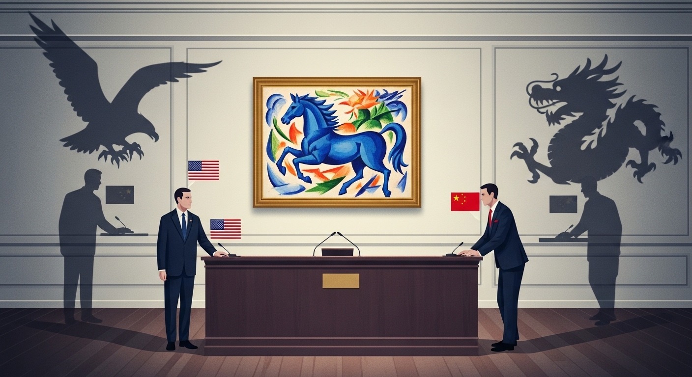 Imagen de EE.UU. y China disputan legado de Franz Marc clave